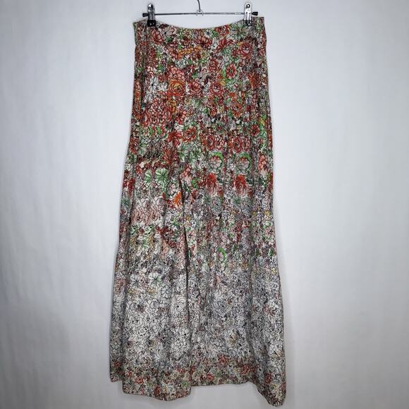 Free People Multicolor Floral Wide Leg Pants - Picture 4 of 6